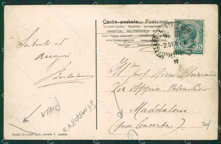 Chieti Città PIEGA STRAPPINO cartolina KV3674 – retro