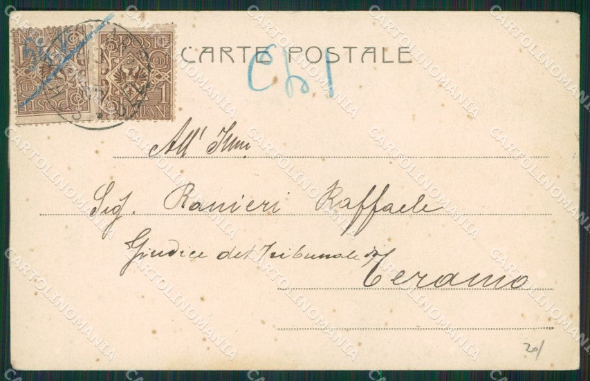Chieti Città Alterocca 652 cartolina KV3677 – retro