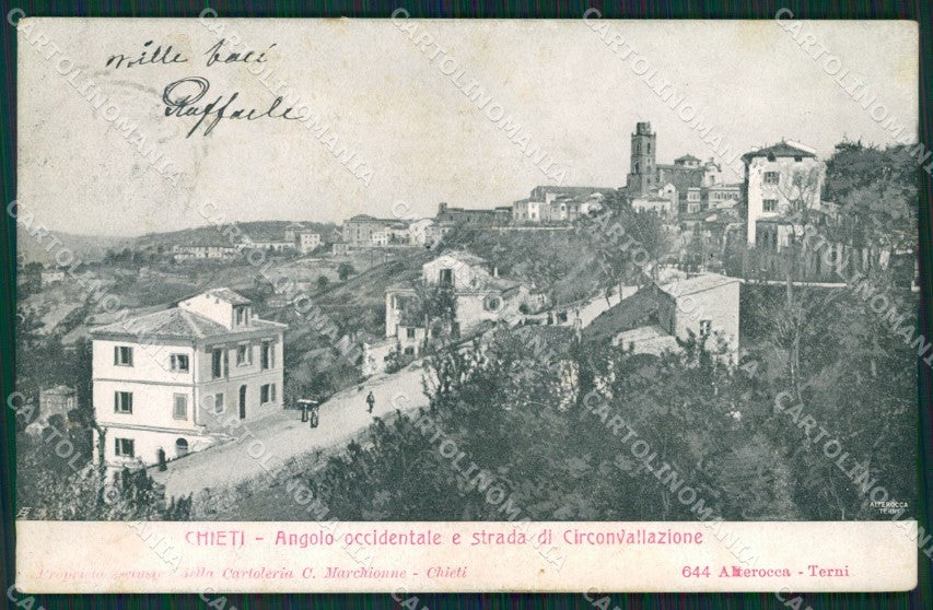 Chieti Città Alterocca 644 cartolina KV3694 – fronte