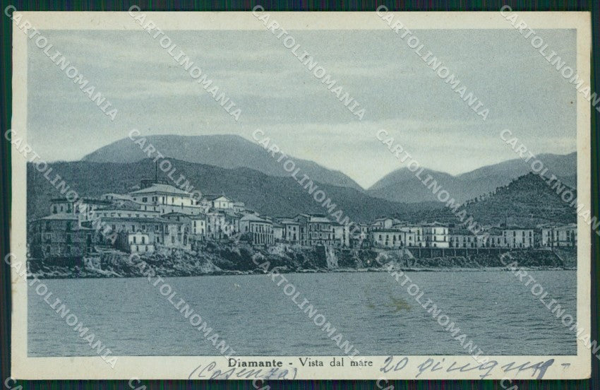Cosenza Diamante cartolina KV3698 – fronte