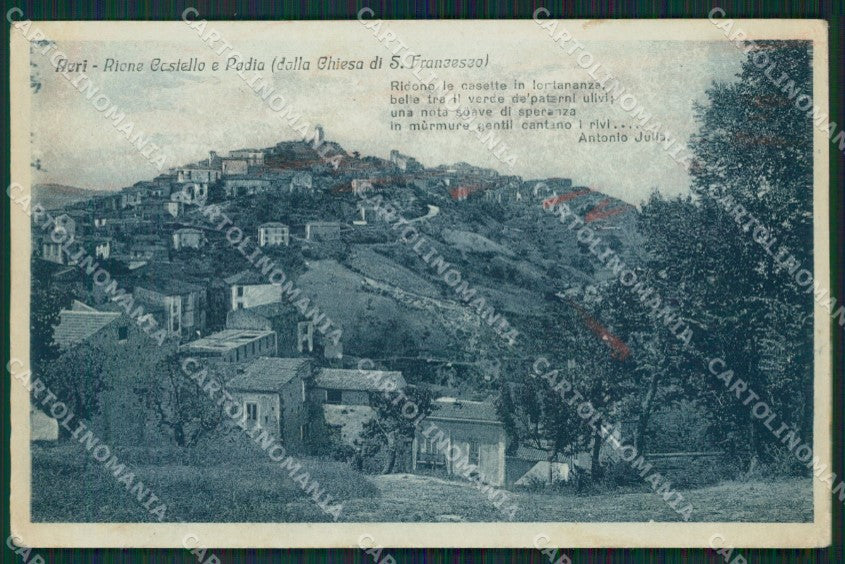 Cosenza Acri Julia MACCHIE cartolina KV3705 – fronte