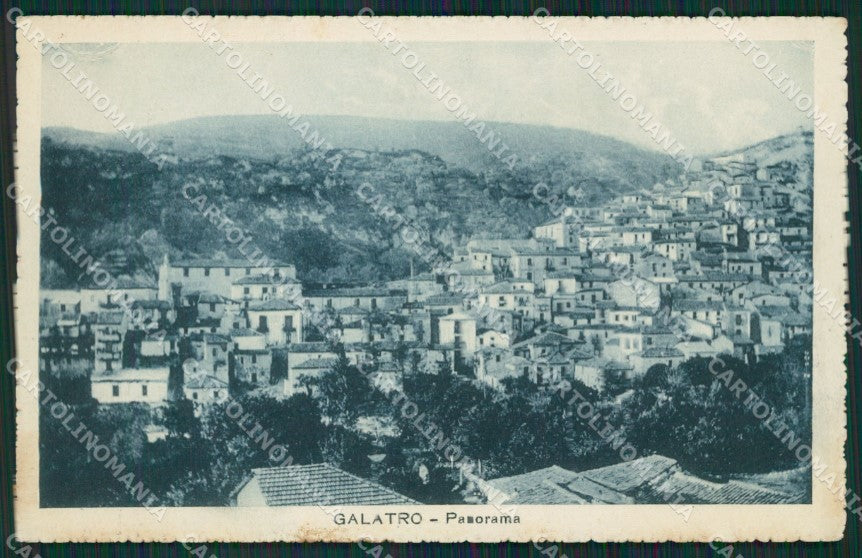Reggio Calabria Galatro cartolina KV3706 – fronte