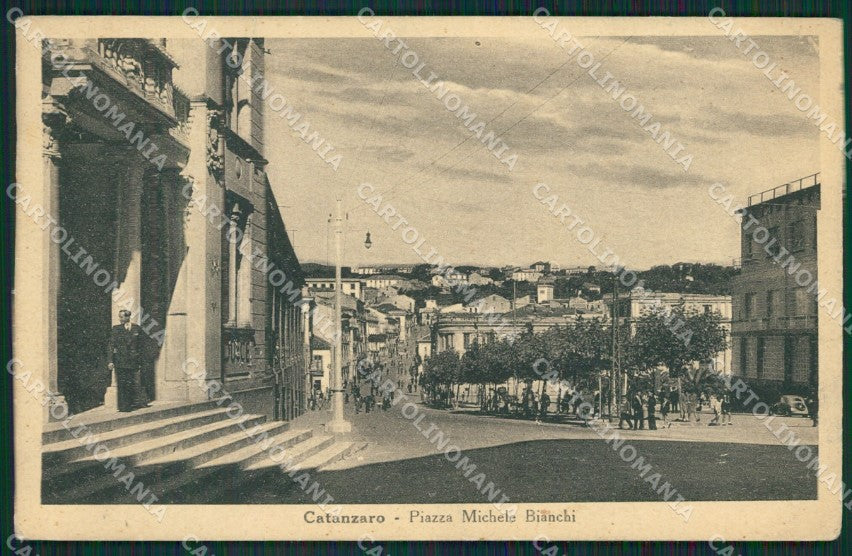 Catanzaro Città PIEGATA cartolina KV3709 – fronte