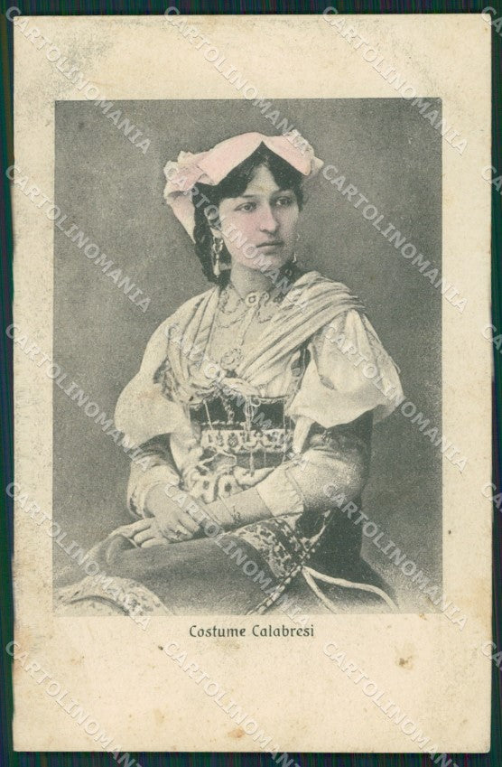 Reggio Calabria Costumi cartolina KV3710 – fronte
