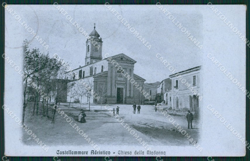 Pescara Castellammare Adriatico cartolina KV3714 – fronte