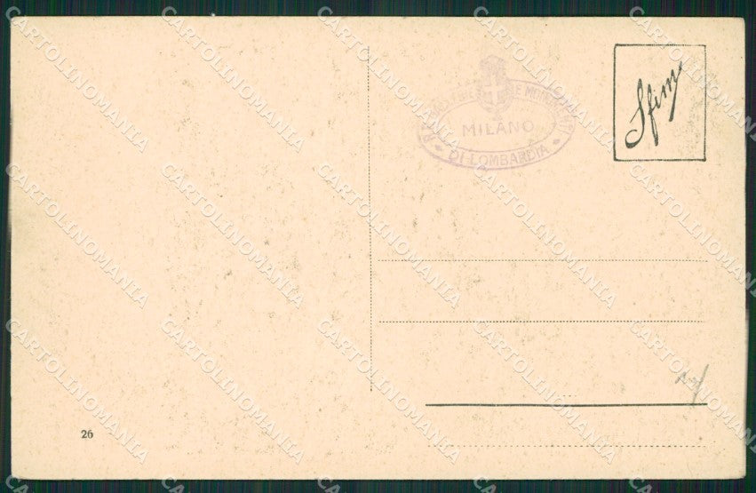 Pavia Certosa di Pavia cartolina KV3719 – retro