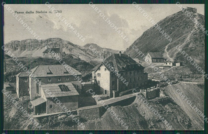 Bolzano Passo dello Stelvio cartolina KV3721 – fronte