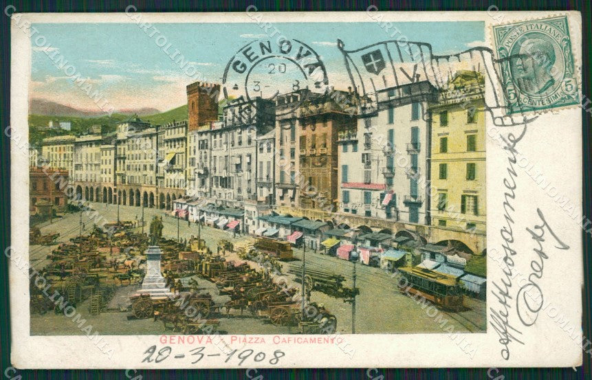 Genova Città Militari cartolina KV3736 – fronte