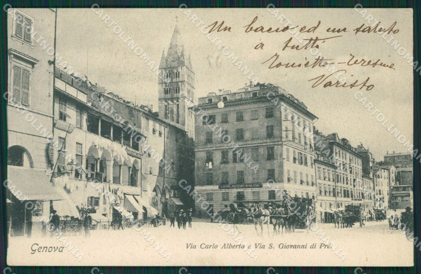 Genova Città cartolina KV3737 – fronte