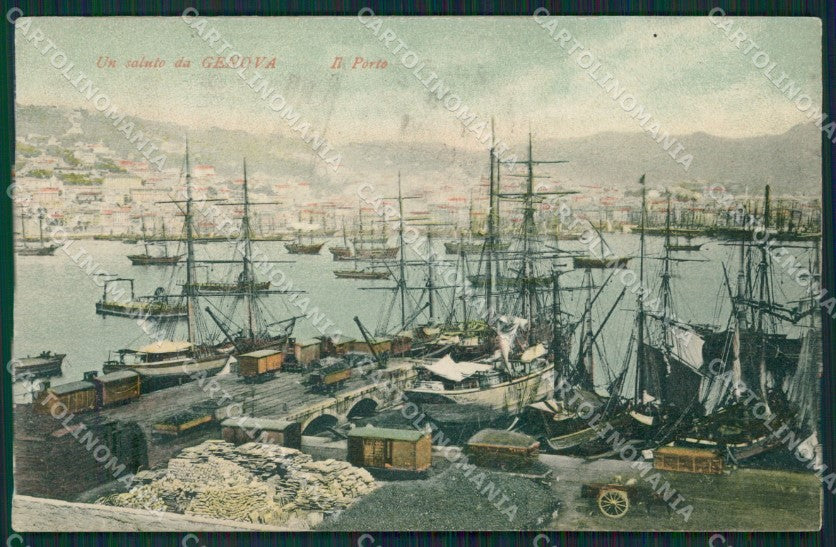Genova Città cartolina KV3738 – fronte