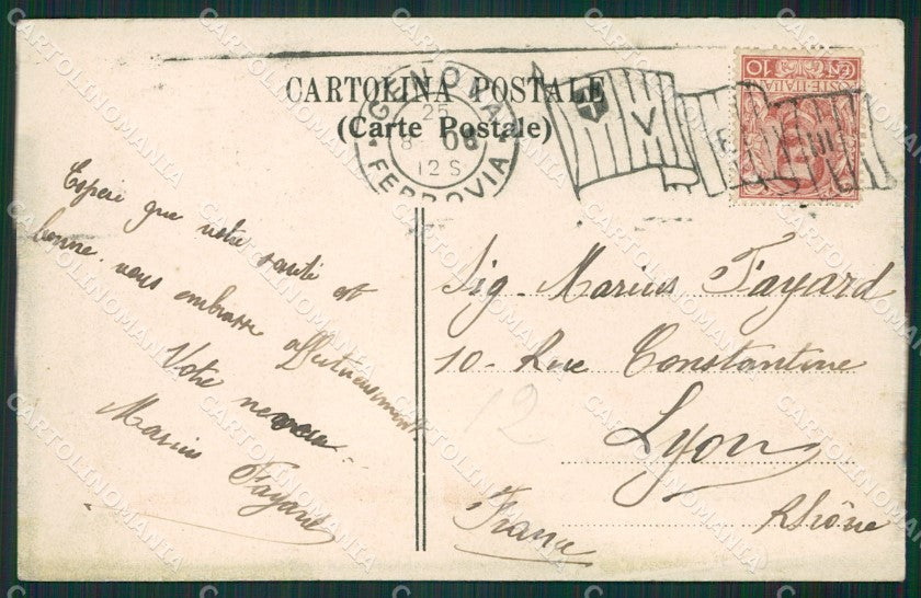 Genova Città cartolina KV3738 – retro