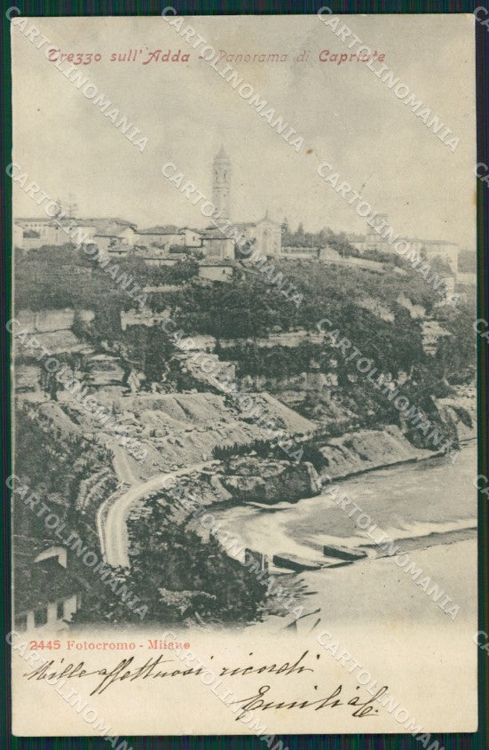Milano Trezzo sull'Arda Capriate cartolina KV3741 – fronte