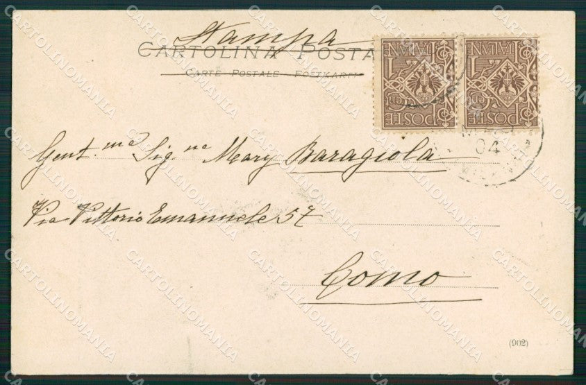 Milano Trezzo sull'Arda Capriate cartolina KV3741 – retro