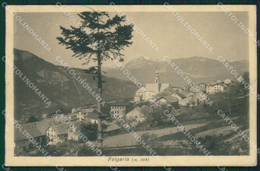 Trento Folgaria cartolina KV3743 – fronte