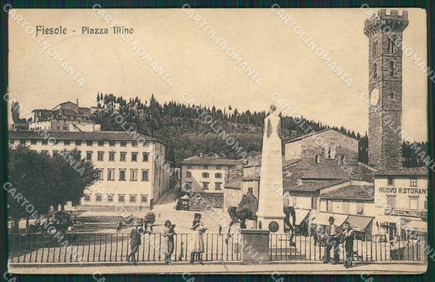 Firenze Fiesole cartolina KV3753 – fronte