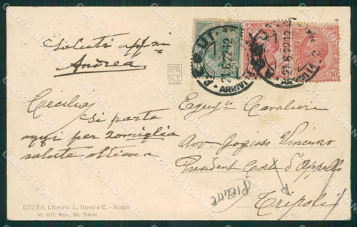 Alessandria Acqui PIEGHE cartolina KV3755 – retro