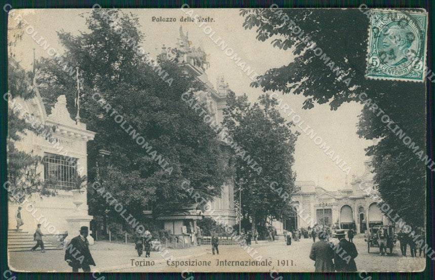 Torino Città ABRASA cartolina KV3761 – fronte
