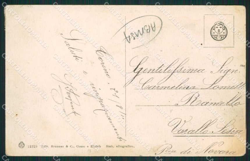 Torino Città ABRASA cartolina KV3761 – retro
