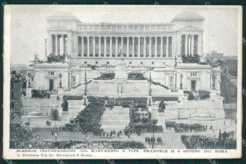 Roma Città Vittorio Emanuele cartolina KV3763 – fronte
