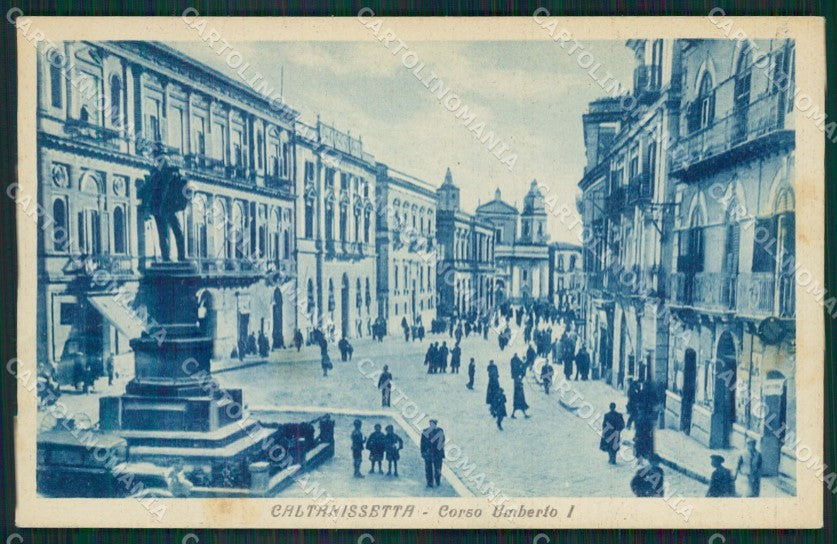 Caltanissetta Città cartolina KV3797 – fronte