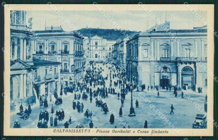 Caltanissetta Città cartolina KV3798 – fronte