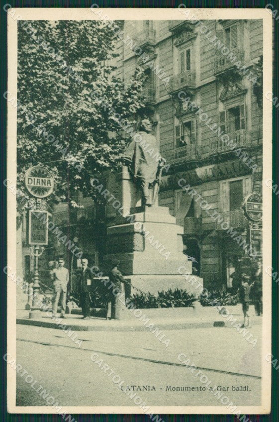 Catania Città Garibaldi cartolina KV3805 – fronte