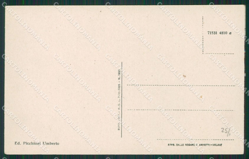 Perugia Castiglione del Lago Battello cartolina KV3808 – retro