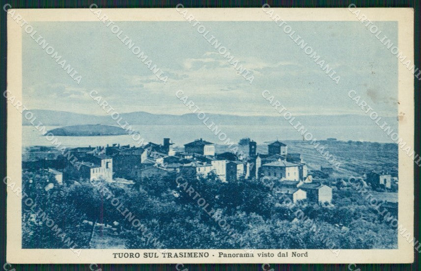 Perugia Tuoro sul Trasimeno cartolina KV3819 – fronte