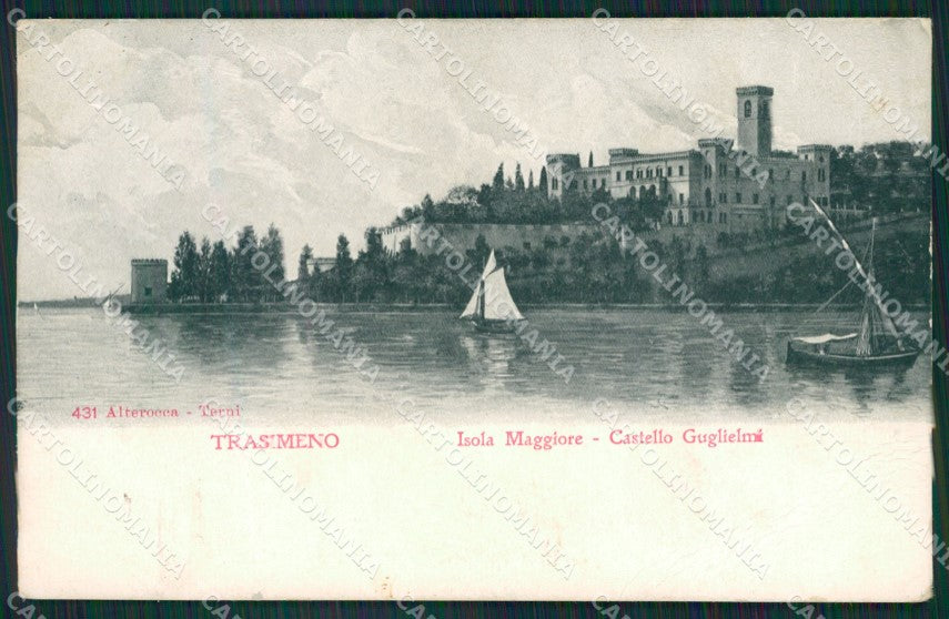 Perugia Tuoro sul Trasimeno Isola Maggiore Alterocca 431 cartolina KV3830 – fronte