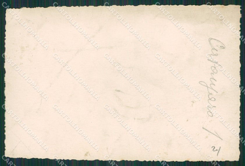 Catanzaro Taverna Villaggio Mancuso Cinema PIEGATA Foto cartolina KV3834 – retro