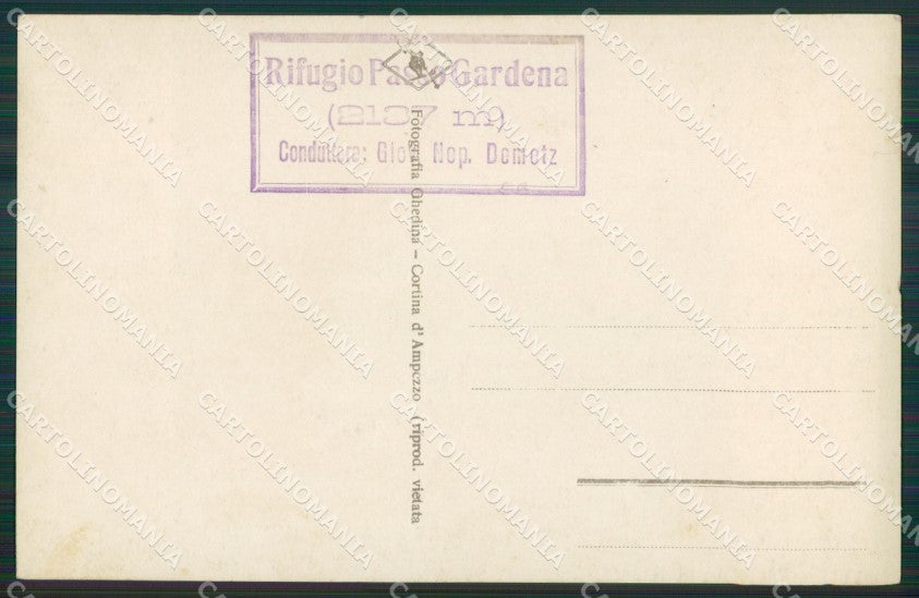 Bolzano Ospizio Giogo di Ferrara Foto cartolina KV3846 – retro