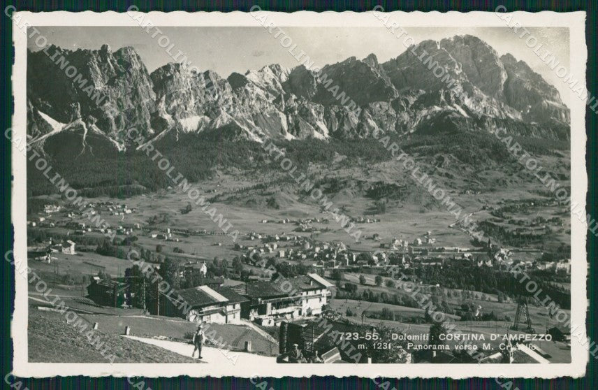 Belluno Cortina d'Ampezzo Foto cartolina KV3856 – fronte