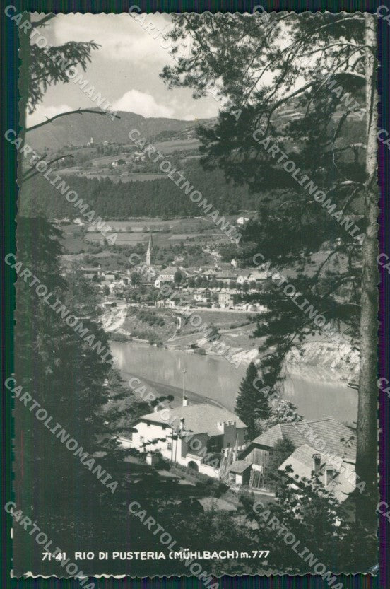 Bolzano Rio di Pusteria PIEGHINA Foto cartolina KV3861 – fronte