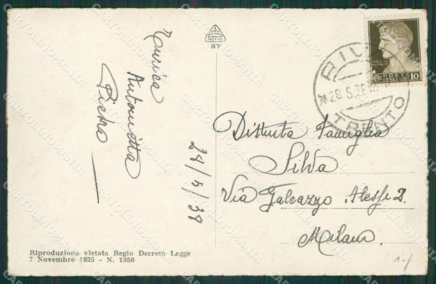 Trento Riva del Garda Foto cartolina KV3876 – retro