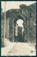 Perugia Città Arco di Porta Santa Susanna NPG Foto cartolina KV3883 – fronte