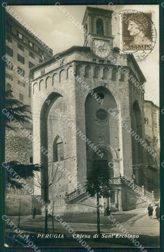 Perugia Città PIEGHINA Foto cartolina KV3890 – fronte