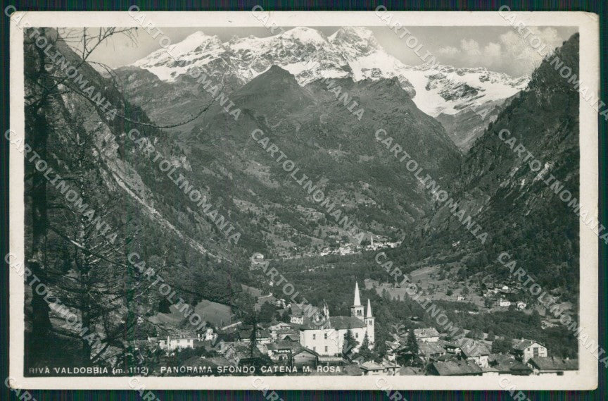Vercelli Riva Valdobbia Foto cartolina KV3905 – fronte