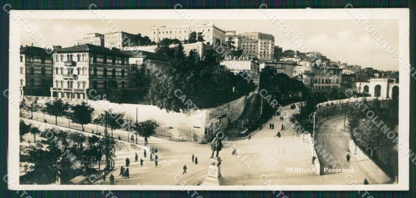 Perugia Città Foto Mini cartolina KV3919 – fronte