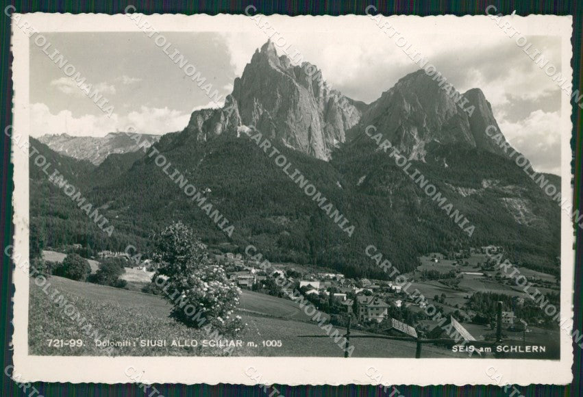 Bolzano Castelrotto Siusi allo Sciliar Foto cartolina KV3948 – fronte