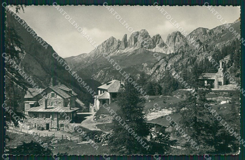 Trento Rifugio Contrin Foto cartolina KV3949 – fronte