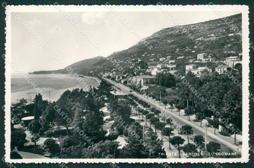 Trieste Barcola Foto cartolina KV3954 – fronte