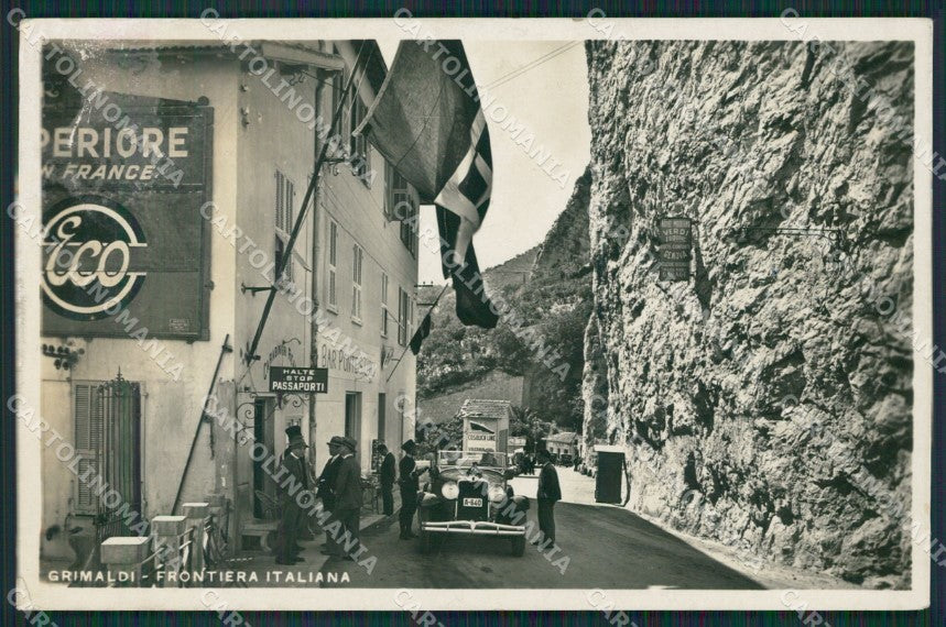 Imperia Ventimiglia Grimaldi Frontiera Italiana Foto cartolina KV3963 – fronte