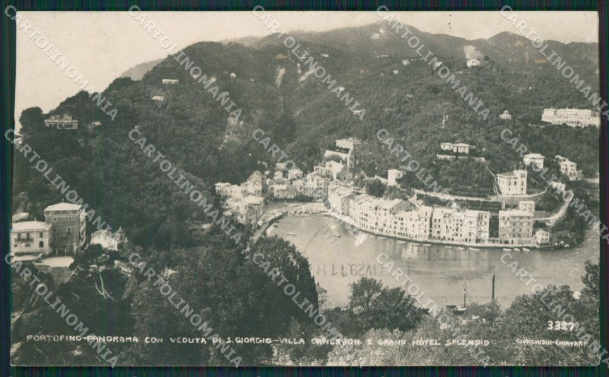 Genova Portofino Foto cartolina KV3968 – fronte