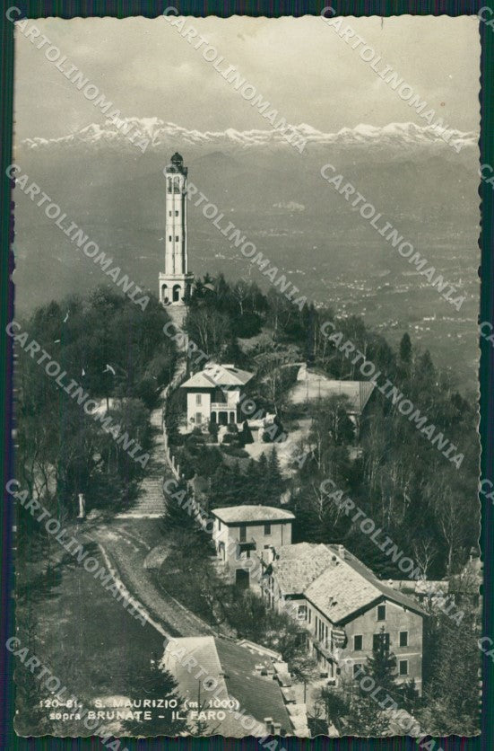 Como Brunate San Maurizio Foto cartolina KV3970 – fronte