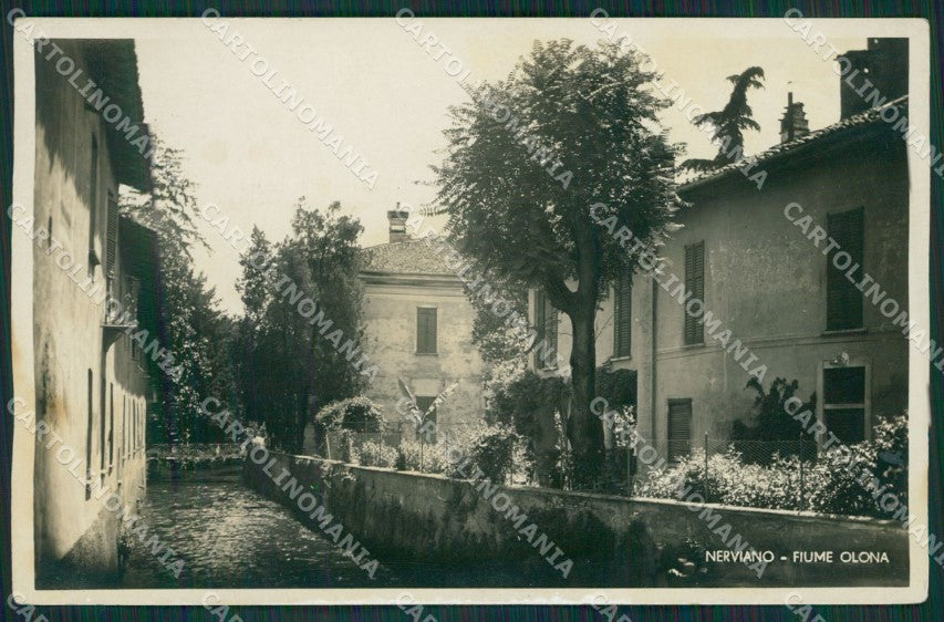 Milano Nerviano TRACCE UMIDO Foto cartolina KV3977 – fronte