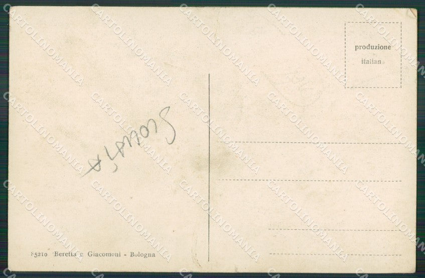 Bologna Porta Zamboni SCOLLATA cartolina KV4002 – retro