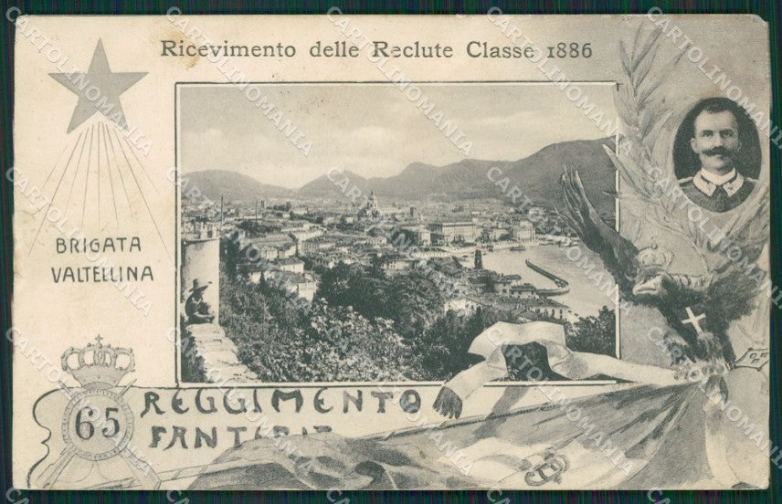 Como Militari SCOLLATA cartolina KV4021 – fronte