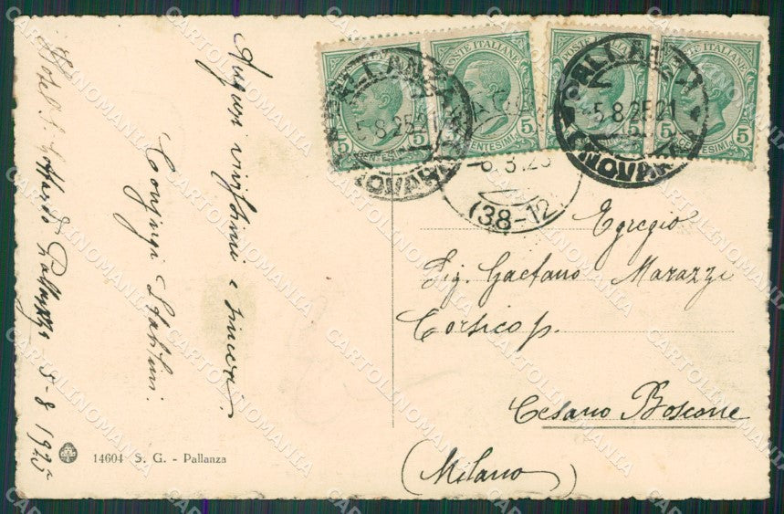 Verbania Pallanza cartolina KV4026 – retro