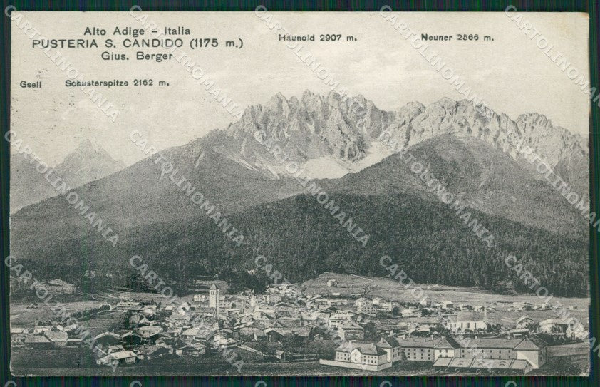 Bolzano San Candido cartolina KV4032 – fronte