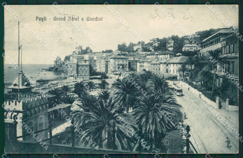 Genova Pegli cartolina KV4037 – fronte